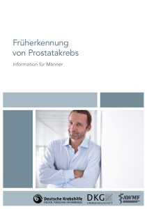 Früherkennung von Prostatakrebs