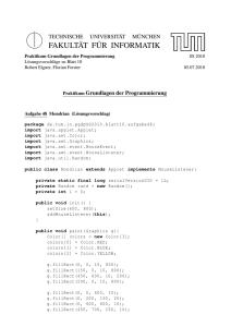 Lösungsvorschläge - Technische Universität München