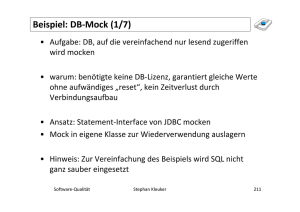 Beispiel: DB