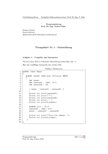 Aufgaben 1-3 - Informationssysteme