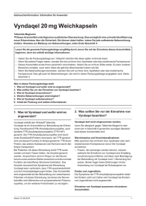 Vyndaqel ® 20 mg Weichkapseln