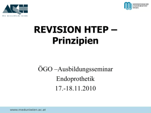 Revision HTEP - Prinzipien