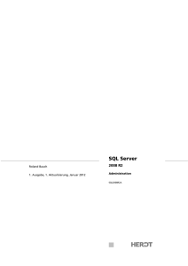 SQL Server 2008 R2 - Administration - HERDT