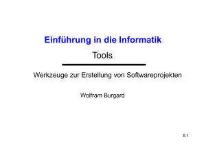 Tools Einführung in die Informatik