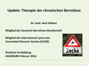 Update: Therapie der chronischen Borreliose - BCA