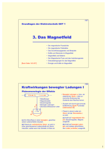 3. Das Magnetfeld - ate.uni