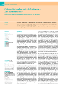 Chlamydia-trachomatis-Infektionen - Klinik