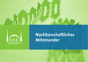 Nachbarschaftliches Miteinander