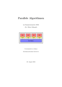 Parallele Algorithmen
