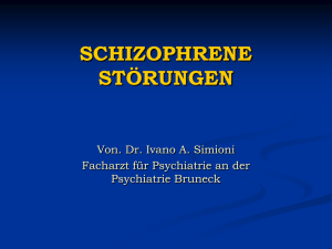 Schizophrenie