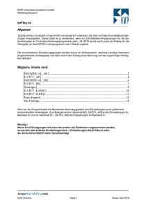 bnFibu.ini Allgemein Mögliche Inhalte sind: [INDIVIDUAL_AR