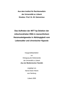 Aus dem Institut für Rechtsmedizin - nbn