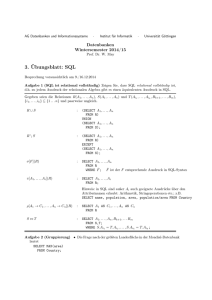 Musterlösung Blatt 3