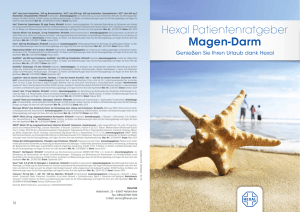 Hexal Patientenratgeber Magen-Darm