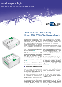 Sensitiver Real-Time PCR Assay für den EGFR