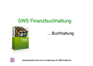SWS Finanzbuchhaltung - SWS