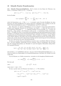 10 Schnelle Fourier