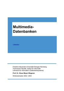 Multimedia- Datenbanken