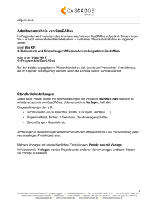 Grundlagen/Standards - CASCADOS - Mehr als CAD