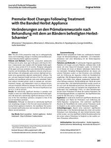 Premolar Root Changes Following Treatment with