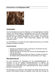 Informationen zur Vogelgrippe - Landratsamt Weilheim
