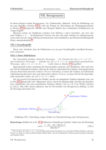 VII. Streuprozesse