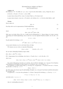 Musterlösung Aufgabe 40, Blatt 9 (mit Kommentaren)