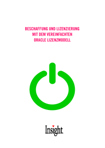 Oracle Mietlizenzen