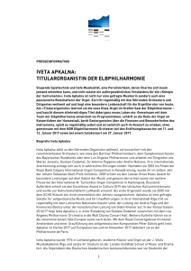 iveta apkalna: titularorganistin der elbphilharmonie