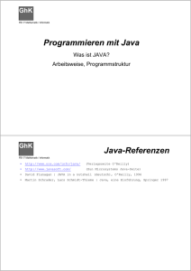 Programmieren mit Java Java