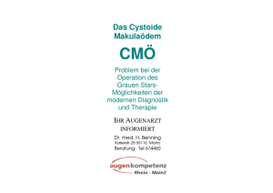 CMÖ- Flyer-Homepage - Dr. med. Hartmut Benning