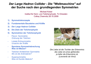 Der Large Hadron Collider - Die "Weltmaschine