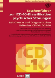 Taschenführer zur ICD-10-Klassifikation psychischer