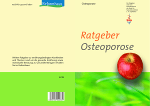 Ratgeber Osteoporose