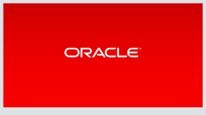 Oracle Big Data Roadshow 2015