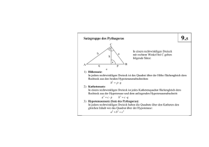Satzgruppe des Pythagoras - Robert-Koch