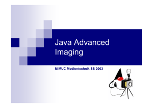 Java Advanced Imaging