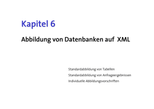 XML und Datenbanken