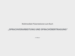 Multimediale Präsentationen zum Buch