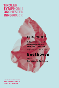 Beethoven - Tiroler Symphonie Orchester Innsbruck