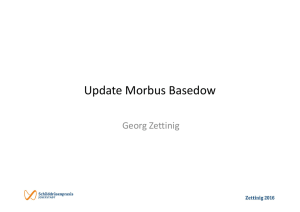 Zettinig - Update Morbus Basedow