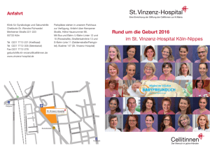 Rund um die Geburt 2016 im St. Vinzenz-Hospital K&ouml;ln