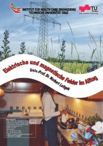 Elektrische und magnetische Felder im Alltag