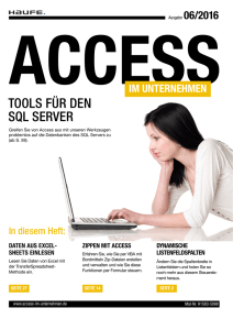 tools für den sql server