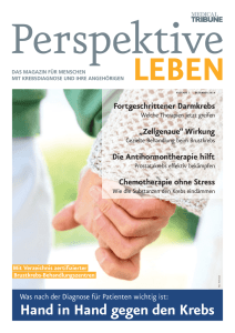 Hand in Hand gegen den Krebs