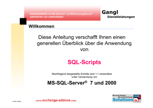 SQL-Scripts