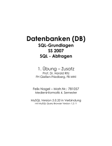 Datenbanken (DB)