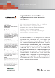 Jettainer-Fallstudie