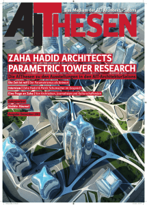 zaha hadid architects parametric tower research