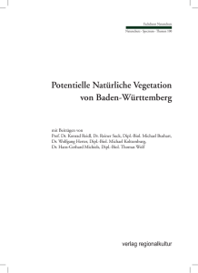 Potentielle Natürliche Vegetation von Baden